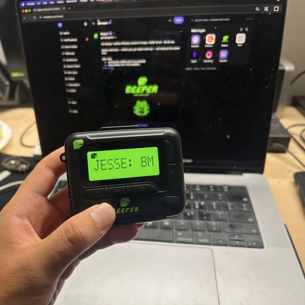 Beeper product proof